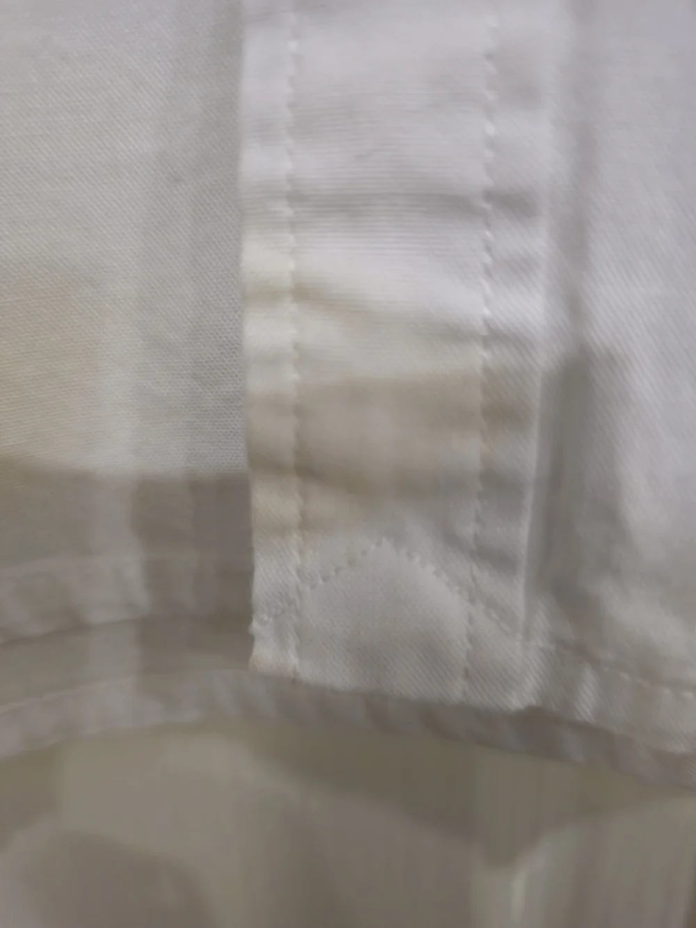 Ralph Lauren White Button-Down Shirt with Pink Accent